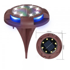 Lampe enterrée   solaire extérieure imperméable lumière