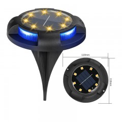 Lampe enterrée   solaire extérieure imperméable lumière