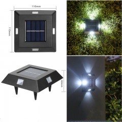 Lumière solaire à LED pour l'extérieur