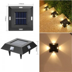 Lumière solaire à LED pour l'extérieur