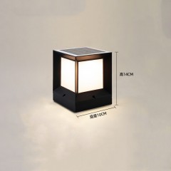 Lumière de colonne LED étanche pour jardin et cour