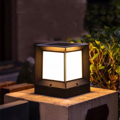 Lumière de colonne LED étanche pour jardin et cour