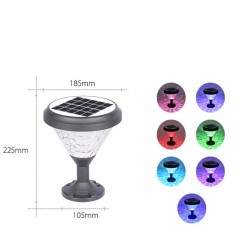 Lampe pilier jardin extérieur étanche LED
