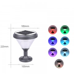 Lampe pilier jardin extérieur étanche LED