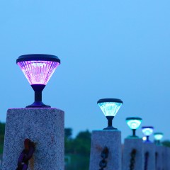 Lampe pilier jardin extérieur étanche LED