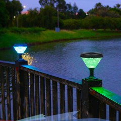 Lampe pilier jardin extérieur étanche LED