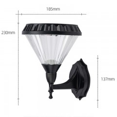 Lampe solaire murale LED pour éclairage à l'extérieur imperméable garde
