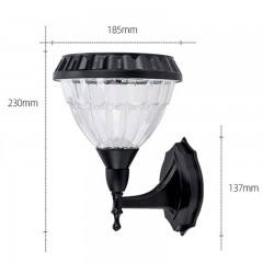 Lampe solaire murale LED pour éclairage à l'extérieur imperméable garde