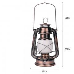 Lampe de camping imitation kérosène rechargeable LED