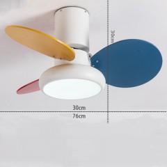 Ventilateur de plafond avec lumière LED