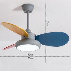 Ventilateur de plafond avec lumière LED