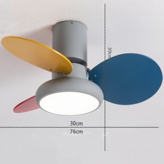 Ventilateur de plafond avec lumière LED