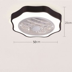 Eclairage de plafond Lumière LED avec ventilateur silencieux ultra-mince