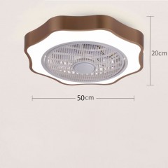 Eclairage de plafond Lumière LED avec ventilateur silencieux ultra-mince