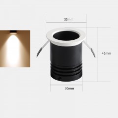 Lampes d'éclairage COB insérable