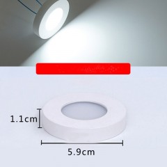 Lampes d'éclairage LED  ultra-mince sans ouverture