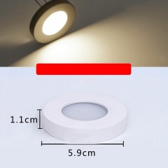 Lampes d'éclairage LED  ultra-mince sans ouverture