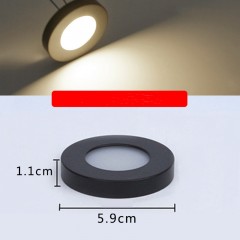 Lampes d'éclairage LED  ultra-mince sans ouverture