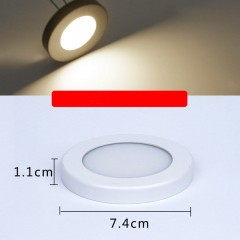 Lampes d'éclairage LED  ultra-mince sans ouverture