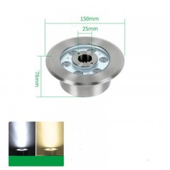 Lampe sous-marine LED imperméable pour jets d'eaux