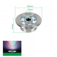 Lampe sous-marine LED imperméable pour jets d'eaux