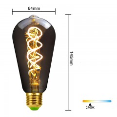 Ampoule à incandescence  en verre