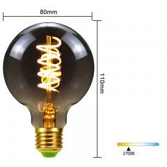 Ampoule à incandescence  en verre