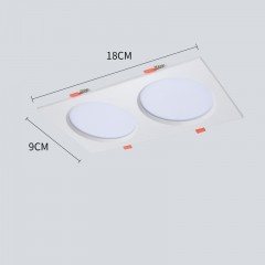 Lampes de calandre LED domestiques encastrées