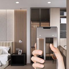 Lampes de calandre LED domestiques encastrées