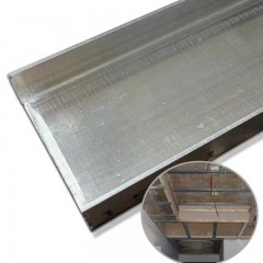 Quille en acier léger pour suspension de plafond antirouille