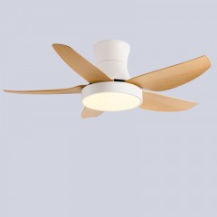 Ventilateur de plafond lampe avec ampoule à lumière LED intégrée