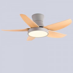 Ventilateur de plafond lampe avec ampoule à lumière LED intégrée