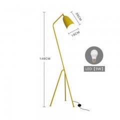 Lampadaire LED postmoderne minimaliste