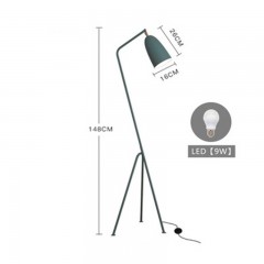 Lampadaire LED postmoderne minimaliste
