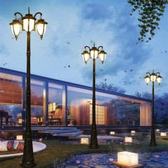 Lumière d'éclairage public pour pelouse ,parc ou en bordure de route