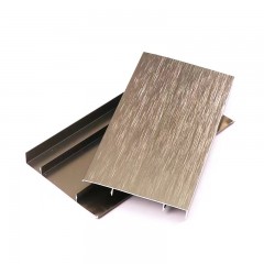 Plinthe décoratives en aluminium