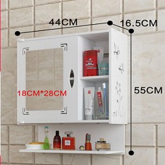 Armoire de salle de bain Armoire murale sans perforation