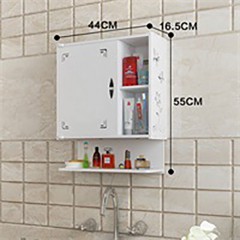 Armoire de salle de bain Armoire murale sans perforation
