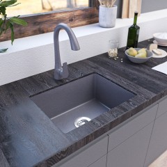 Evier de cuisine style japonais en quartz
