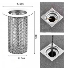 siphon de sol en acier inoxydable