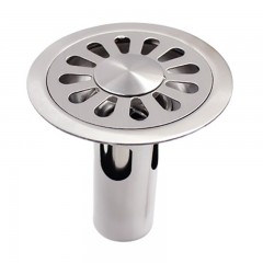 Siphon de sol Inox 304 déodorant auto-obturant