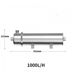 Purificateur d'eau Ultrafiltration en Acier inoxydable