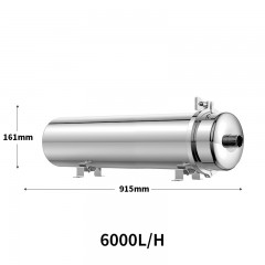 Purificateur d'eau Ultrafiltration en Acier inoxydable