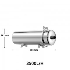 Purificateur d'eau Ultrafiltration en Acier inoxydable