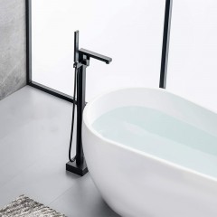 Robinet de baignoire tout en cuivre vertical