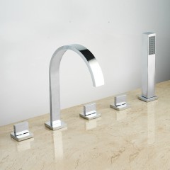 Robinet de bain tout en cuivre Européen