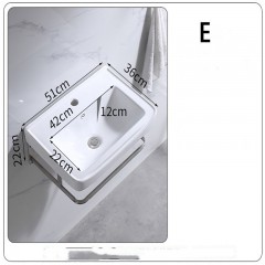 Lavabo en ceramique pour salle de bain