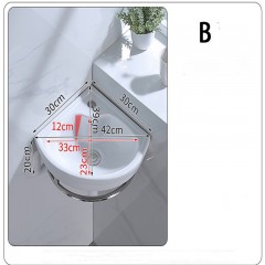 Lavabo en ceramique pour salle de bain