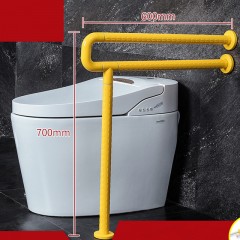 Accoudoir de sécurité barre d'appui de toilette en acier inoxydable