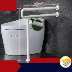 Accoudoir de sécurité barre d'appui de toilette en acier inoxydable